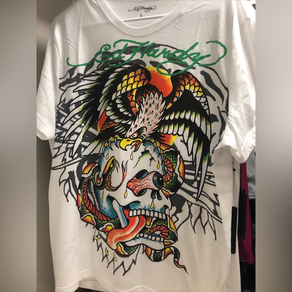 BRAND NEW Ed hardy tee’s